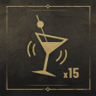 Shaken, Not Stirred Trophy