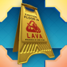 The floor is lava! Trophy