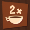 Treat Yourself Twice A Day Trophy