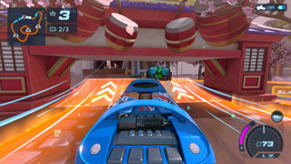 Hot Wheels Rift Rally Screenshot 1