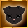 Dog with Cat Trophy
