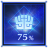 Missions Completed: 75% Trophy