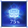 Missions Completed: 75% Trophy