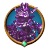 Amethyst Medal Trophy