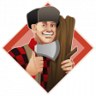 I'm A Lumberjack and I'm Okay Trophy