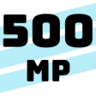 500 megapoints Trophy