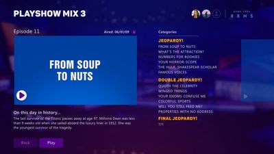 Jeopardy! PlayShow
