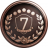 Lucky Number 7 Trophy