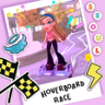 Hoverboard Race Trophy