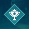 Never Give Up Trophy
