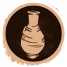 Clay must feel happy in a good potter's hand Trophy