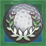 Platinum Golfer Trophy