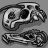 Collection of Alien Skulls Trophy
