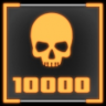 Kill 10000 Enemies Trophy