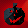 Pumpkin Spiced SUPERHOT Trophy