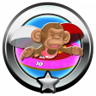 Super Monkey Bullseye Trophy