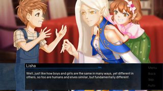 Sable's Grimoire: Man And Elf Screenshot 1