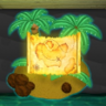 Island Map Trophy