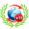 Win in 10 online games in a row Trophy