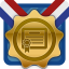 First Gold! Trophy