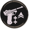 Solid metal gear Trophy