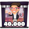 40K points scored Trophy