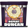 Duncan defeated Trophy