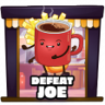 Joe defeated Trophy