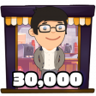 30K points scored Trophy