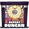 Duncan defeated Trophy