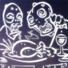 Quiet Dinner Trophy