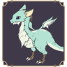 Dragon with Degenerated Wings Trophy