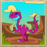 Fast Dinosaur. Trophy