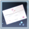 Cherry Blossom Stationery Trophy