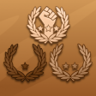 Legendary Gaulish warrior Trophy