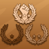Legendary Gaulish warrior Trophy