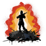 Dark gods champion Trophy