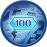 100 Winter Levels Trophy