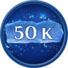 50,000 point game Trophy