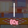 Hit 60 obstacles. Trophy