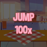 Jump 100 times. Trophy