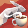 The Hare with an espresso Trophy