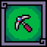 You found your pickaxe! Trophy