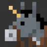 Golden donkeycorn Trophy