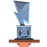 A Close Second Trophy