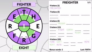 Word Wheel by POWGI Screenshot 4