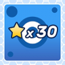 Get 30 stars Trophy