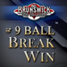 9 Ball Break Win Trophy