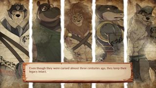 Burrow of the Fallen Bear: A Gay Furry Visual Novel Screenshot 1