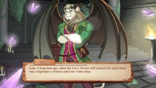 Burrow of the Fallen Bear: A Gay Furry Visual Novel Screenshot 5
